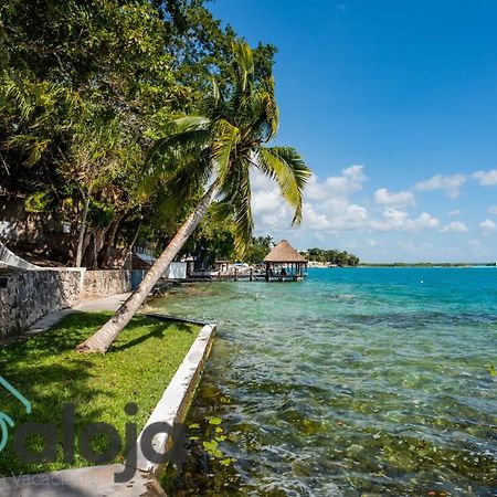 Villa Xtohil With Private Access To The Magic 7 Colors Lagoon บากาลาร์ ภายนอก รูปภาพ