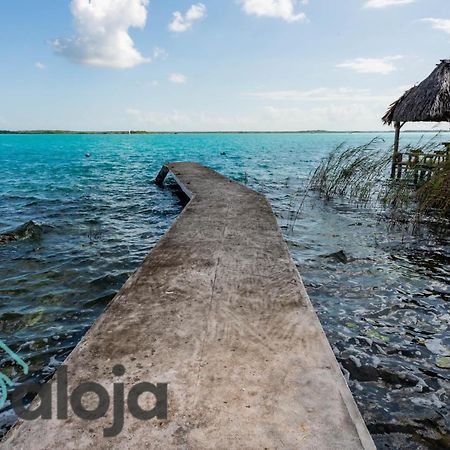 Villa Xtohil With Private Access To The Magic 7 Colors Lagoon บากาลาร์ ภายนอก รูปภาพ
