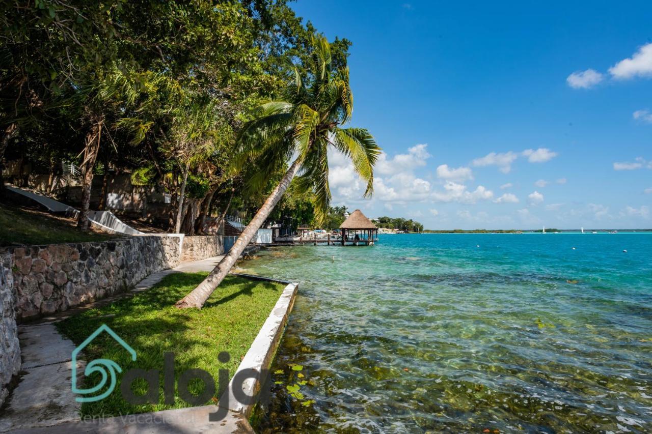 Villa Xtohil With Private Access To The Magic 7 Colors Lagoon บากาลาร์ ภายนอก รูปภาพ