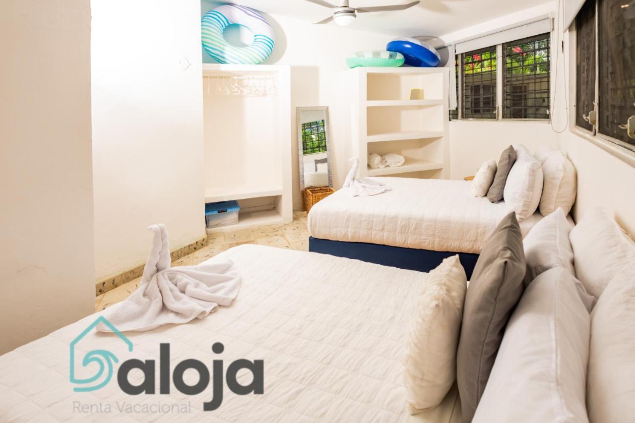 Villa Xtohil With Private Access To The Magic 7 Colors Lagoon บากาลาร์ ภายนอก รูปภาพ