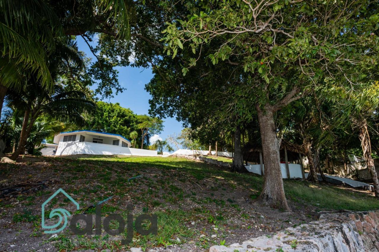 Villa Xtohil With Private Access To The Magic 7 Colors Lagoon บากาลาร์ ภายนอก รูปภาพ