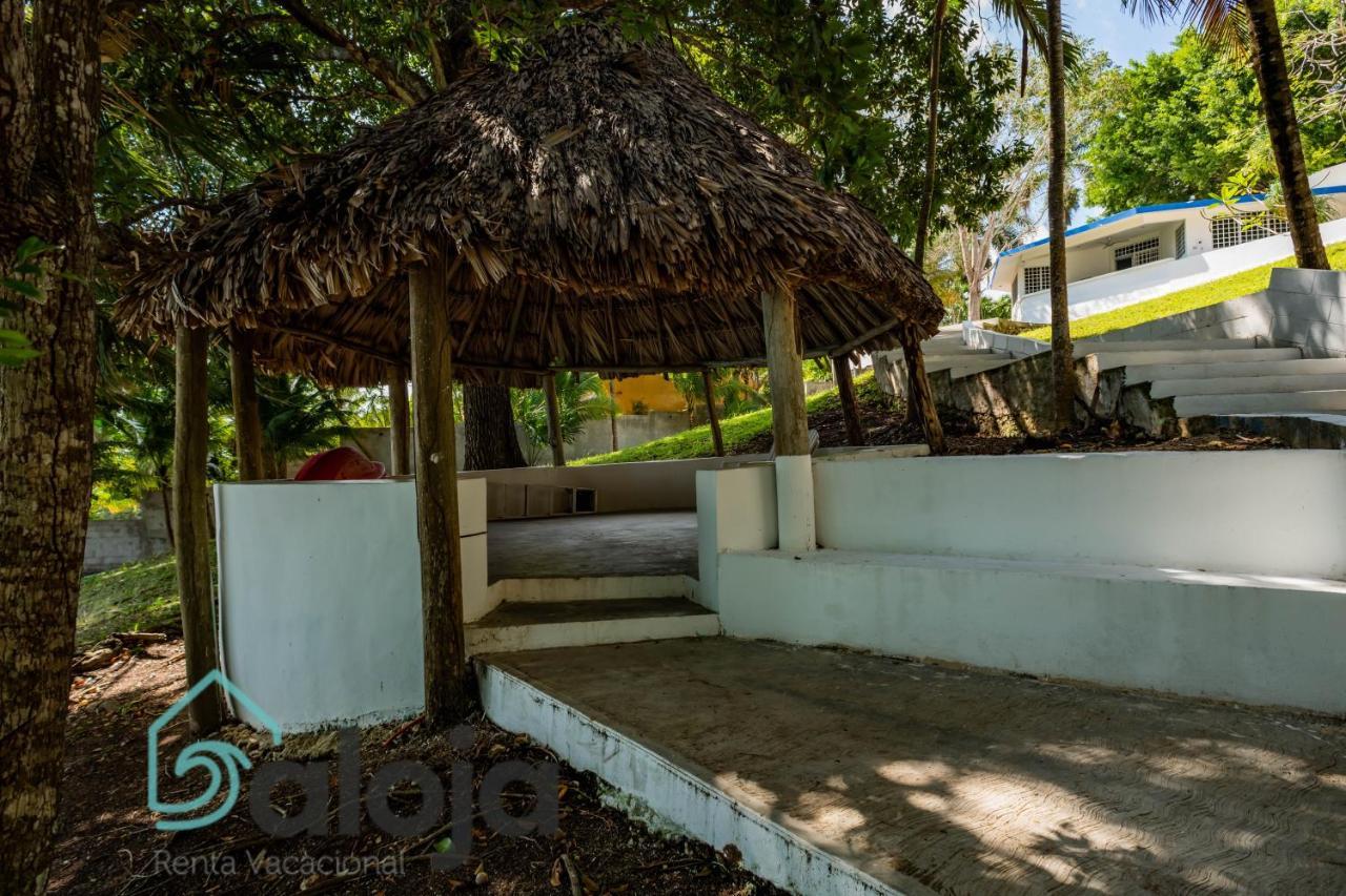 Villa Xtohil With Private Access To The Magic 7 Colors Lagoon บากาลาร์ ภายนอก รูปภาพ