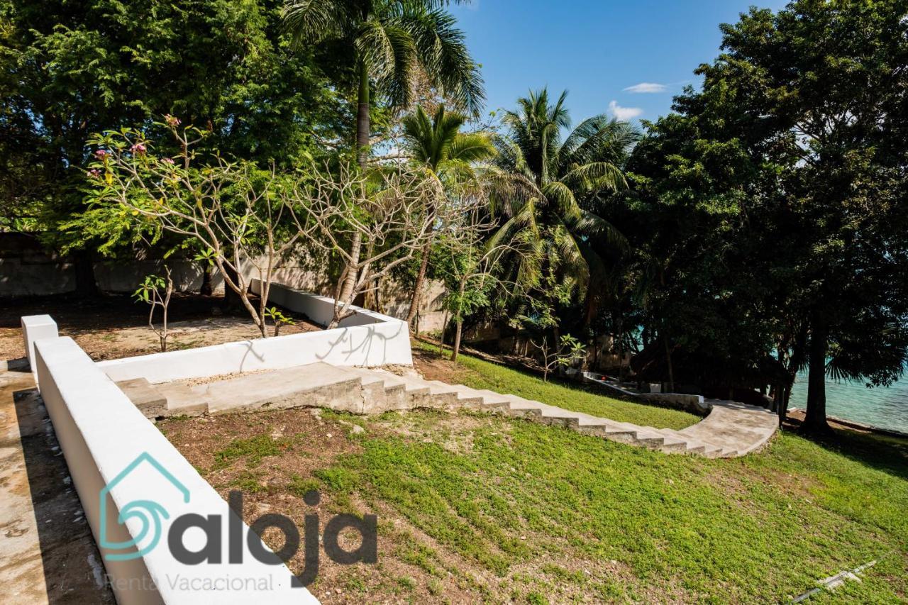 Villa Xtohil With Private Access To The Magic 7 Colors Lagoon บากาลาร์ ภายนอก รูปภาพ