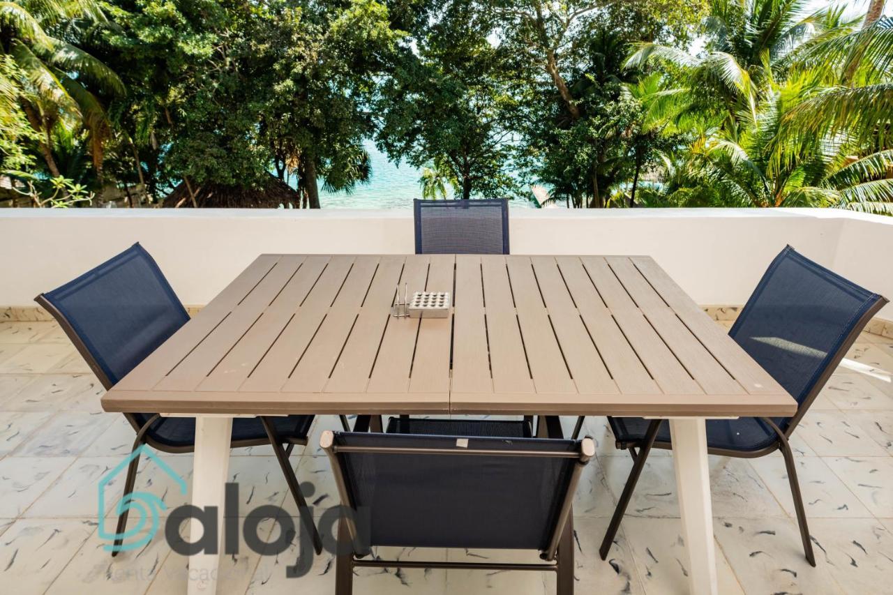 Villa Xtohil With Private Access To The Magic 7 Colors Lagoon บากาลาร์ ภายนอก รูปภาพ