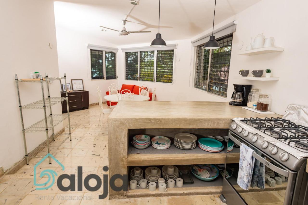 Villa Xtohil With Private Access To The Magic 7 Colors Lagoon บากาลาร์ ภายนอก รูปภาพ