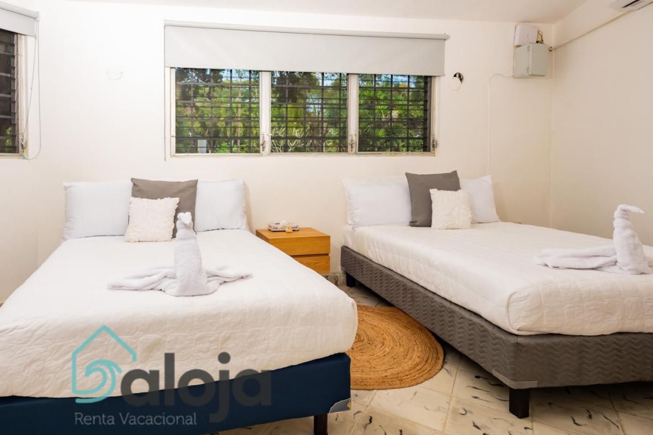 Villa Xtohil With Private Access To The Magic 7 Colors Lagoon บากาลาร์ ภายนอก รูปภาพ