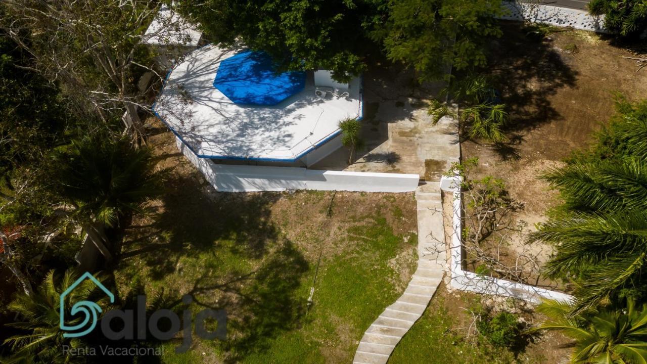 Villa Xtohil With Private Access To The Magic 7 Colors Lagoon บากาลาร์ ภายนอก รูปภาพ