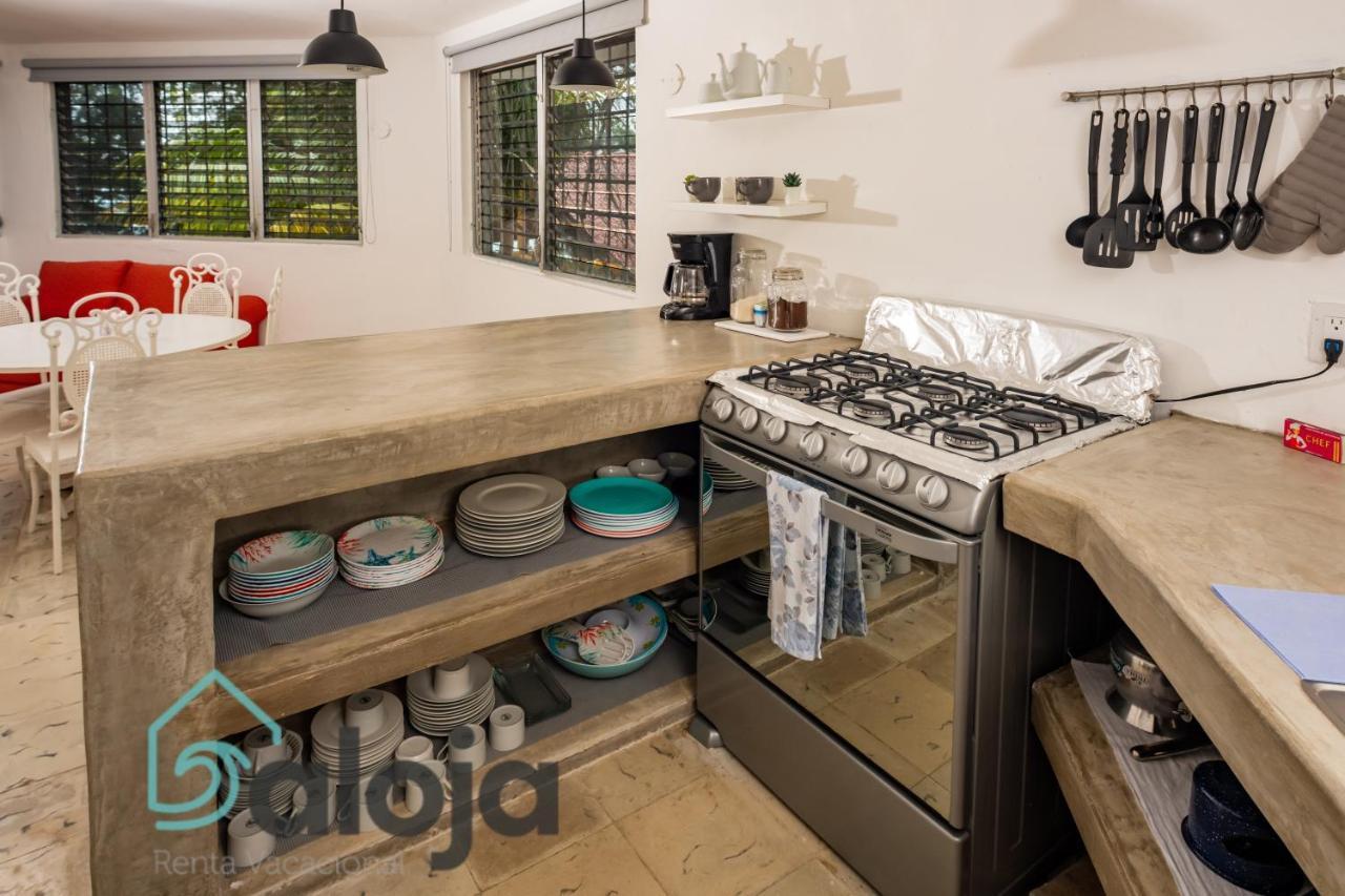 Villa Xtohil With Private Access To The Magic 7 Colors Lagoon บากาลาร์ ภายนอก รูปภาพ